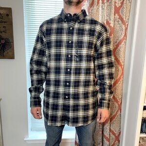 New Men’s Red Head Brand Flannel Shirt Size LARGE TALL